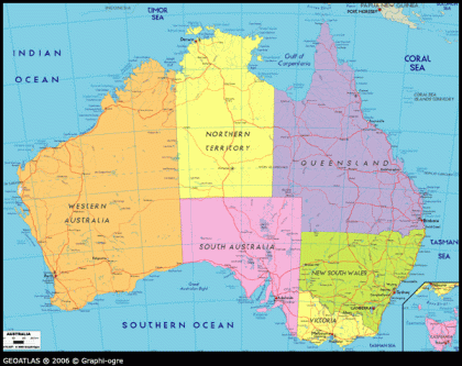 political-map-of-australia
